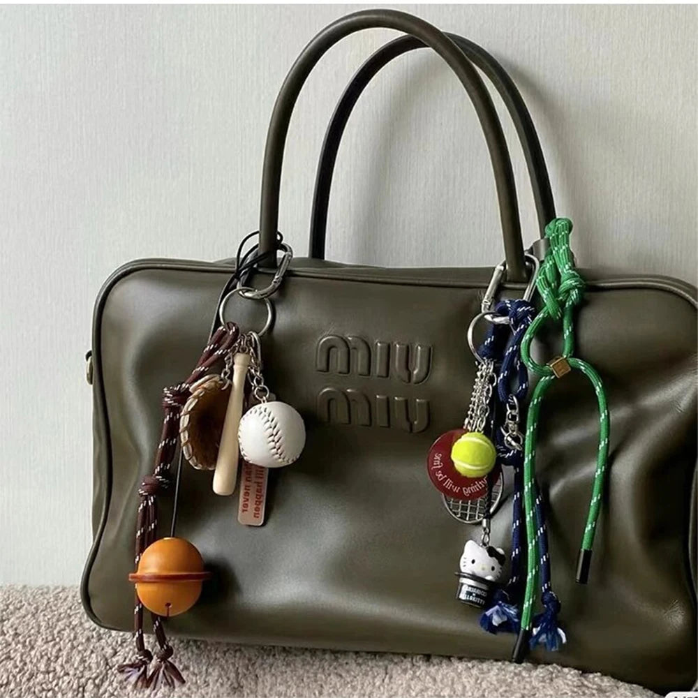 Pendant Keychain Original Baseball Cover