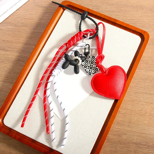 Luxury Charm Tassel Love Heart Pendant