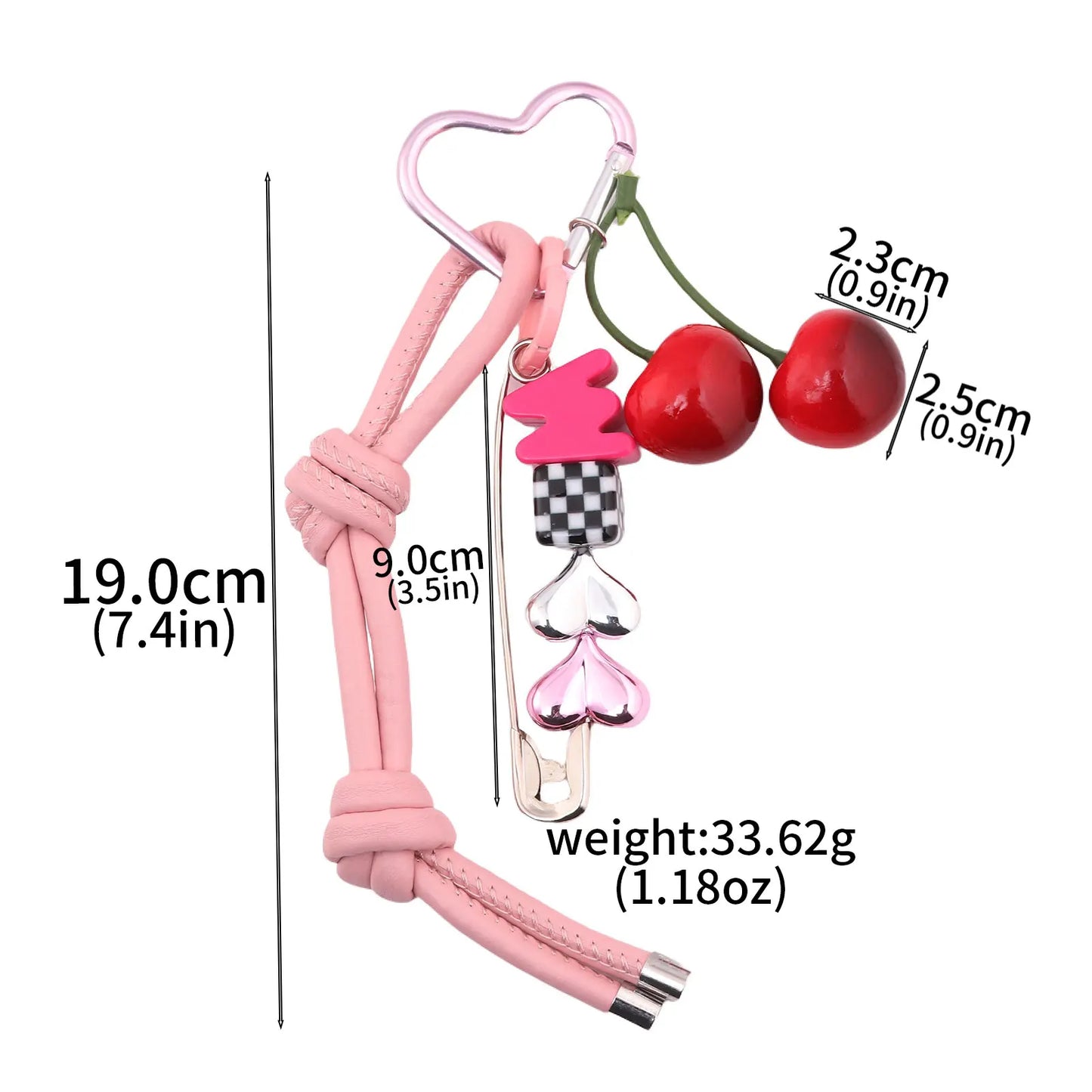 New Woven Rope Bag Keychain