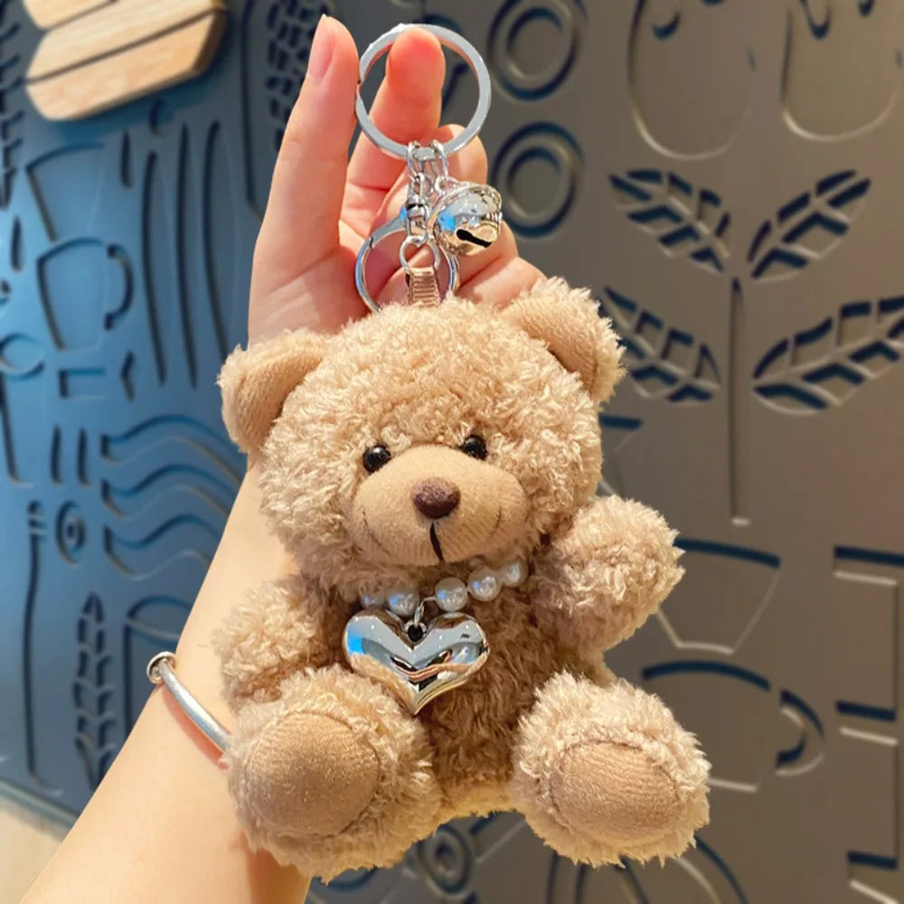 Kawaii Goggles Pilot Bear Keychain