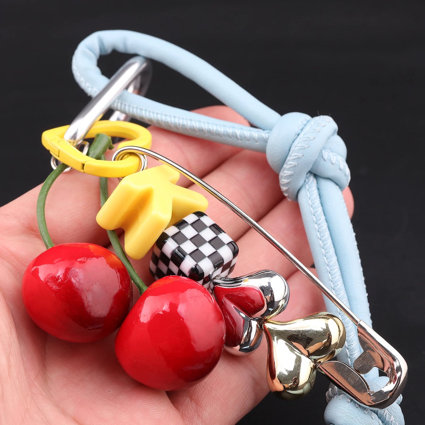 New Woven Rope Bag Keychain