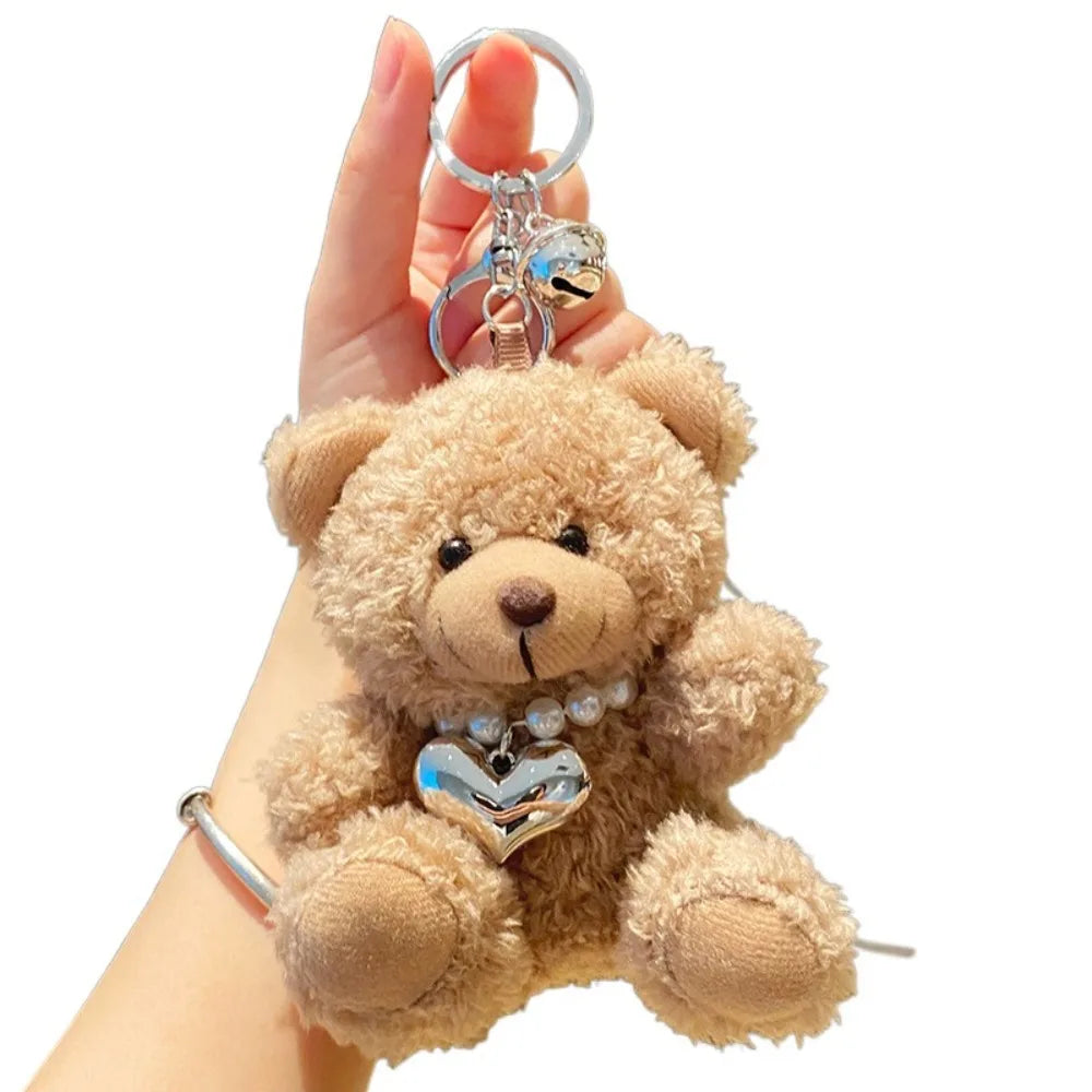 Kawaii Goggles Pilot Bear Keychain
