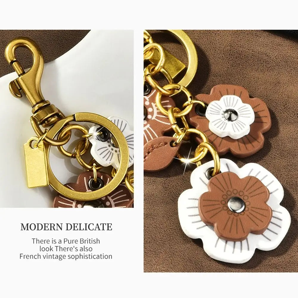 Flower Keychain Backpack Pendant